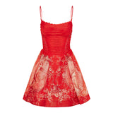 Rebellion beaded mini dress