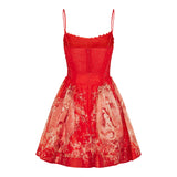 Rebellion beaded mini dress