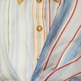 Rebellion striped blouse