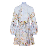 Rebellion button mini dress