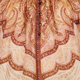 Wanderlust frill blouse