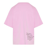 Futurist cat embroidery cotton t‑shirt