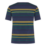 Striped cotton jersey t‑shirt