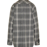 Checked flannel shirt