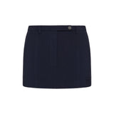 Tailored mini skirt