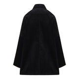 Corduroy overshirt jacket