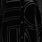 Velvet devoré shirt