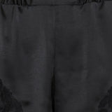 Versace Lace‑paneled satin shorts