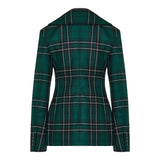 Fitted waist tailored blazer