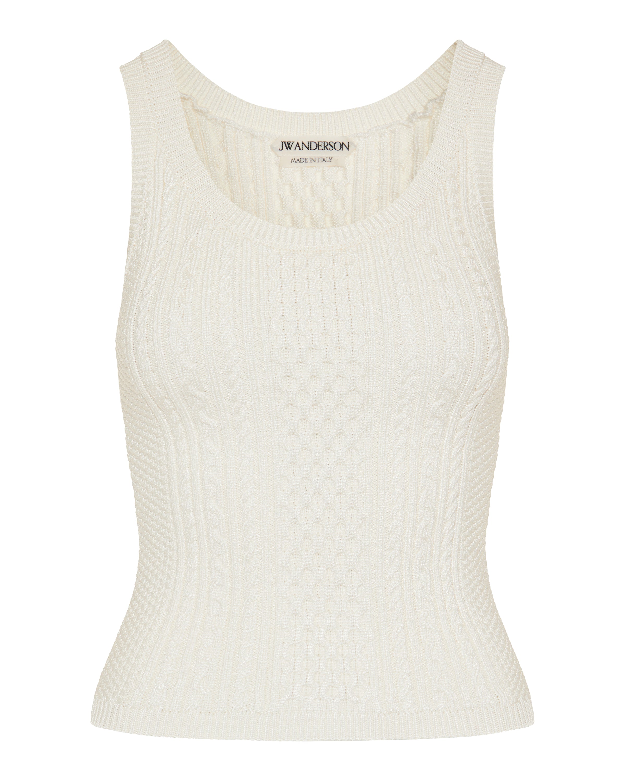 Jw Anderson Cable‑knit tank top – Luisa World