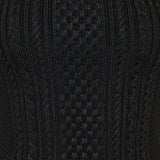 Cable‑knit tank top