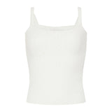 Knitted pointelle cami top