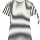 Striped cotton T-shirt