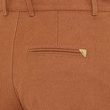 High‑rise flared trousers