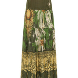 Johanna Ortiz Relatos de Mi Tierra print silk-cotton skirt
