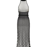 Givenchy Halterneck mesh dress