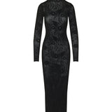 Givenchy Floral lace midi dress