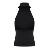 Halter neck crystal top