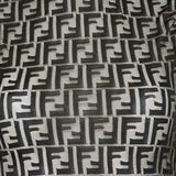 FF lace high-neck top