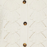 Bach cashmere crochet cardigan