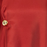 Loulou De Saison Madea asymmetric silk top