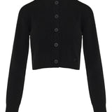 Zephir cashmere cropped cardigan