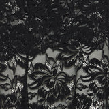 Stretch lace long skirt