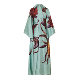 Peony Placée silk magnifico dress