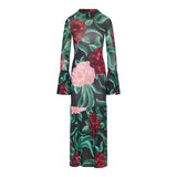 Flowy Jersey Peony Alba dress