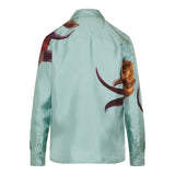Peony Placée silk boy shirt