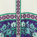 Foulard printed shirt