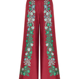 Palazzo printed trousers
