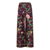 Zooflora Placée silk pajama trousers