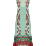 Maria printed midi dress