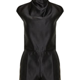 Double silk duchesse playsuit