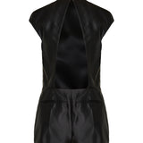 Double silk duchesse playsuit