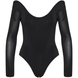 Alaïa Curved soft jersey bodysuit