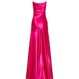 Slip silk long dress