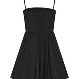 Alaïa Taffeta bustier mini dress
