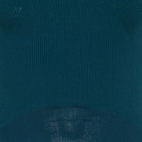 Flared rib knit dress