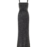 Sequined gown
