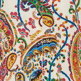 Paisley-printed silk shirt