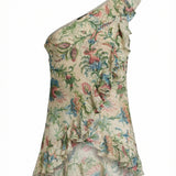 Etro Printed silk top