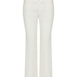 Straight‑leg trousers