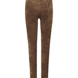 Stretch velvet leggings