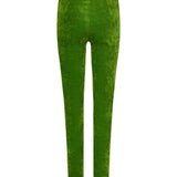 Stretch velvet leggings