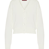 Cotton cardigan with embroidery