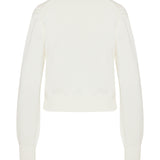 Cotton cardigan with embroidery