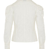 Isabel Marant Zorica ruffled embroidered blouse