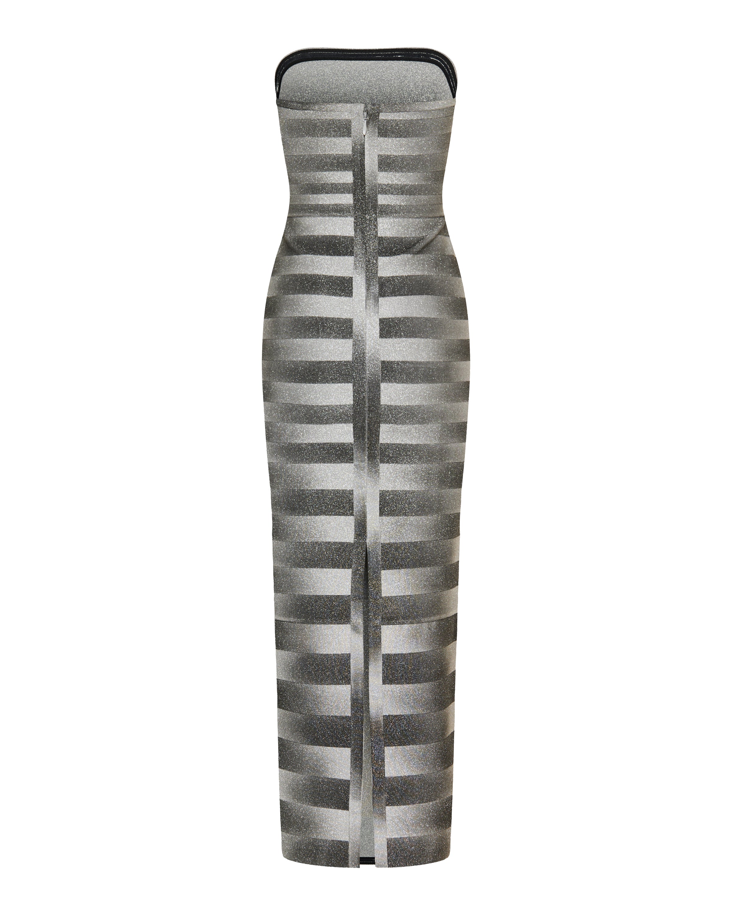 herv lger grey and black bandage dress black white bandage dress Herve Leger